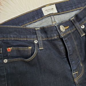 Hudson Cosmo Dark Wash Straight Jeans